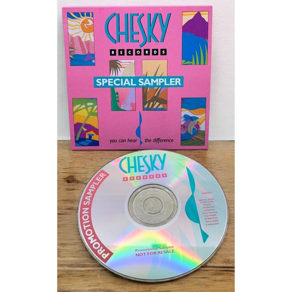 Chesky Records Jazz Sampler CD 1992 Promotional Compilation Various Artists